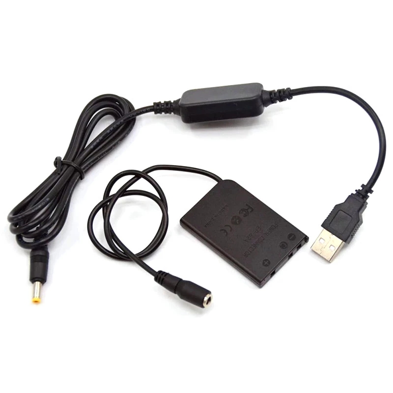 Nikon Camera D3500 - Batería ficticia ENEL5 EP-62A, acoplador USB