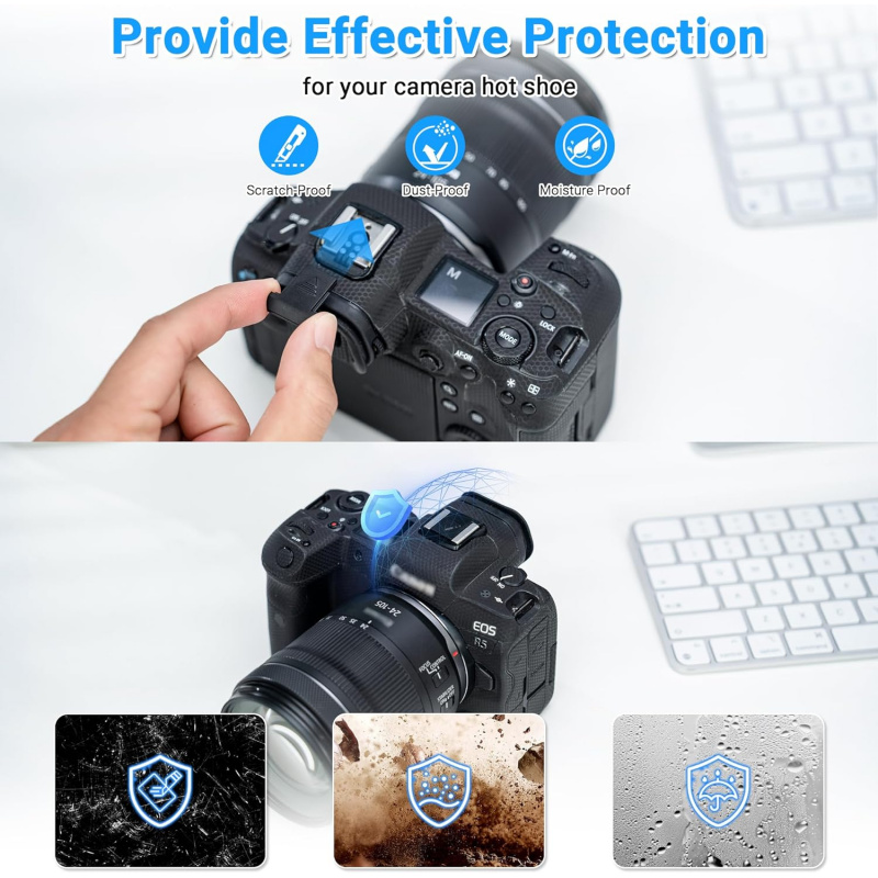 Tapa protectora de zapata para - Nikon Camera D3500 reseña y precio