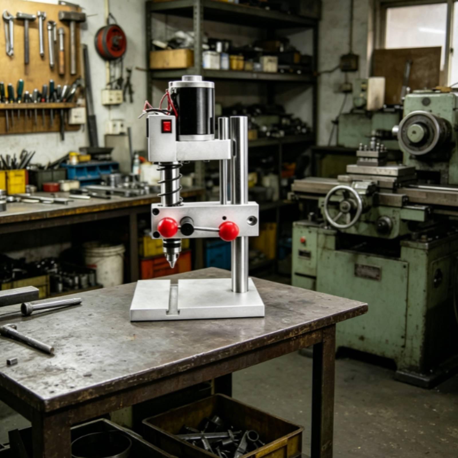 Taladro de Mesa Pequeño con Ma - Electronics Repairs reseña y precio