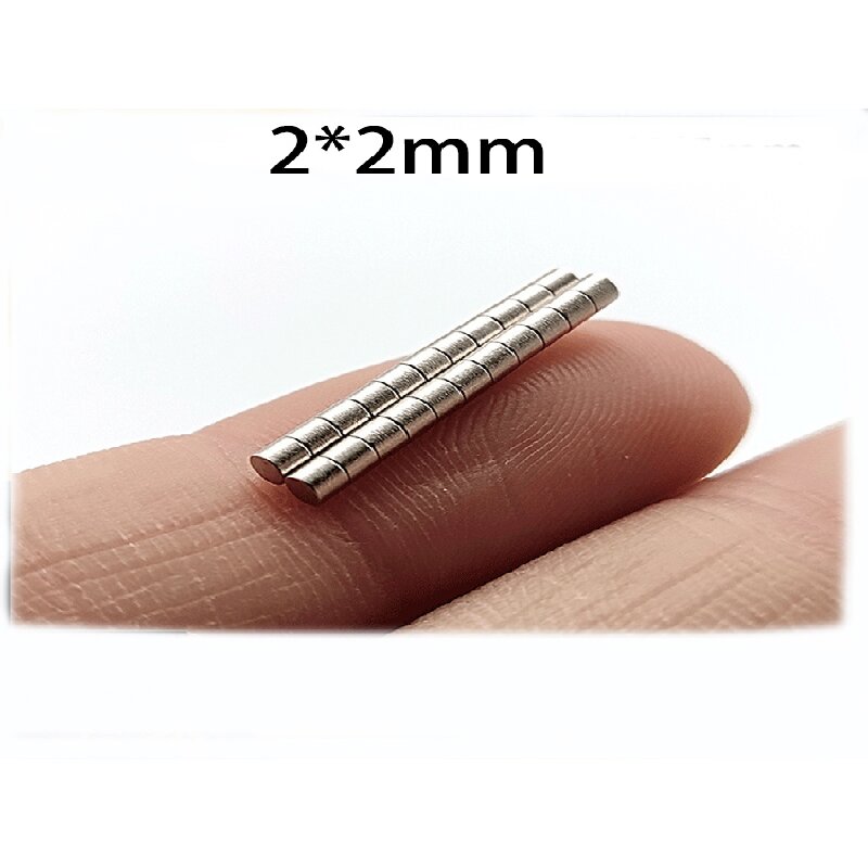 100 imanes pequeños de 2x2 mm, - Electronics Repair Hobby reseña y precio