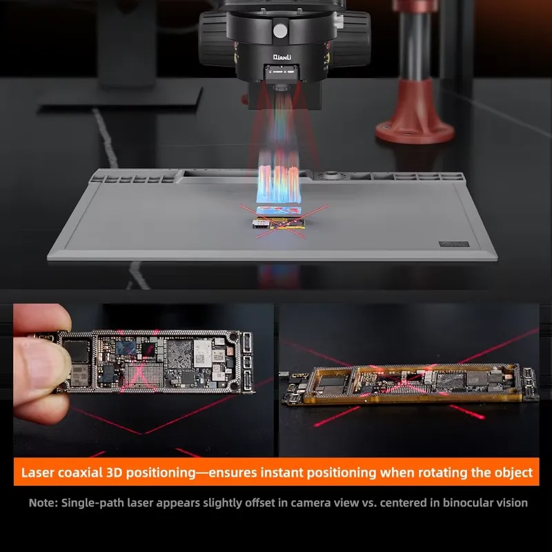 Microscopio Trinocular Qianli  - Electronics Repairs reseña y precio
