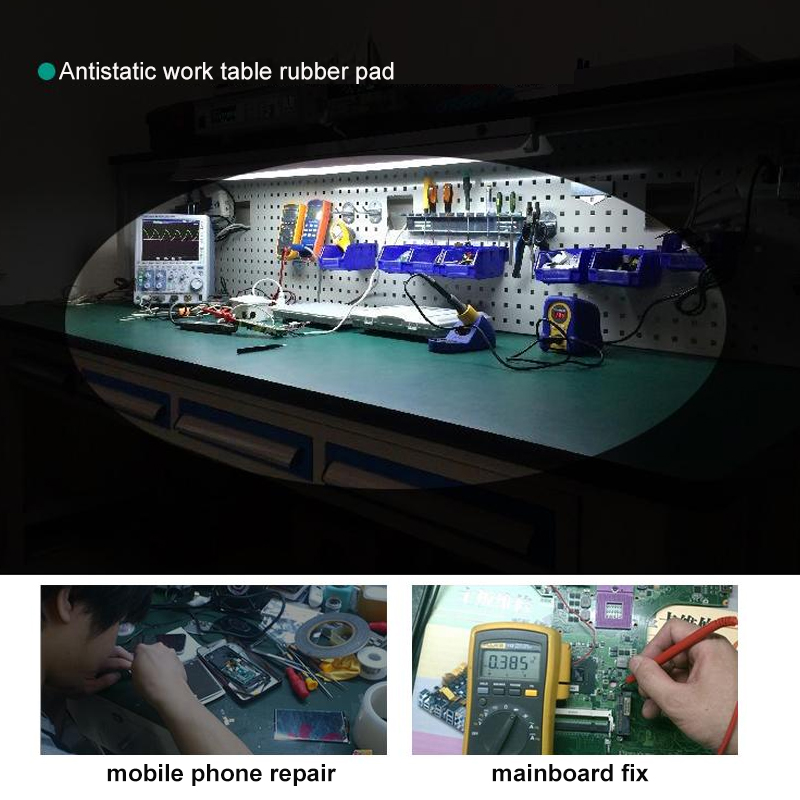 Tapete de trabajo de mesa de 3 - Electronics Repairs reseña y precio