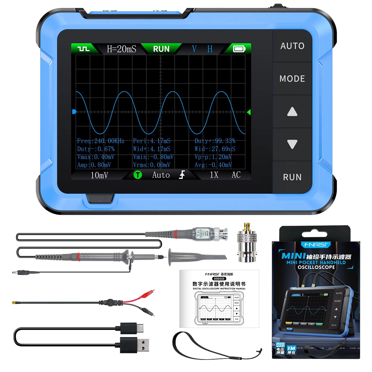 Osciloscopio Digital Portátil  - Electronics Repairs reseña y precio