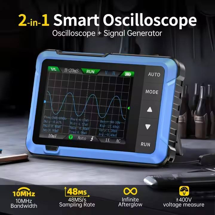 Osciloscopio Digital Portátil  - Electronics Repairs reseña y precio